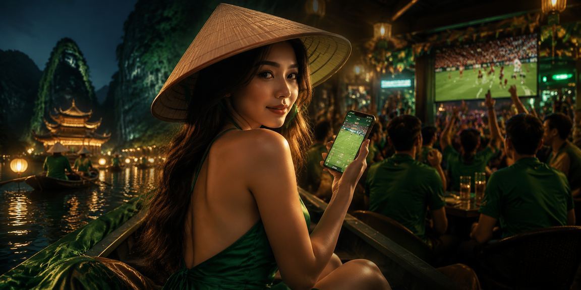 Khung cảnh người dùng cập nhật kèo thể thao qua di động tại Ninh Bình