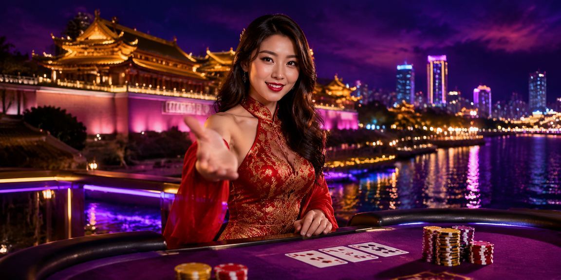 Không khí sôi động trò chơi baccarat tại Sài Gòn với ánh đèn neon hiện đại